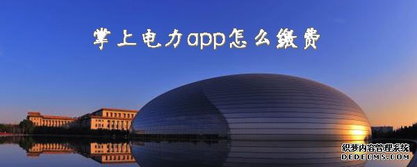 掌上電力app怎么繳費