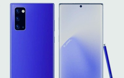 三星Galaxy Note20渲染圖曝光 曲面屏超窄邊框設(shè)計