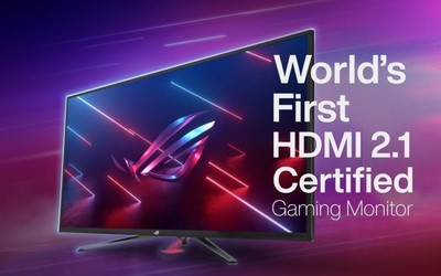 ROG全球首款HDMI 2.1認證顯示器 兼容新一代游戲主機