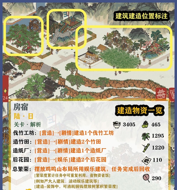 《江南百景圖》東宮蒼龍房宿通關(guān)攻略